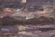Lovis Corinth The Walchensee in Moonlight (nn02) Spain oil painting artist